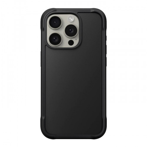 Чохол-накладка (пластиковий) Apple iPhone 15 Pro Max NOMAD Rugged Case with Magsafe Black