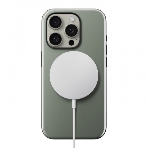 Чохол-накладка (силіконовий) Apple iPhone 15 Pro NOMAD Sport Case with Magsafe Coastal Rock