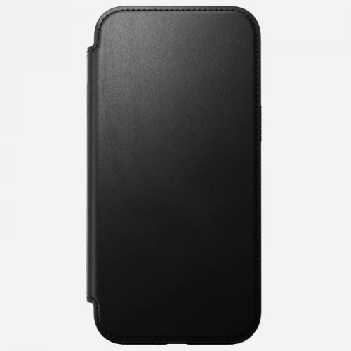 Чохол-книжка (шкіряний) Apple iPhone 16 NOMAD Modern Leather Folio with Magsafe Black