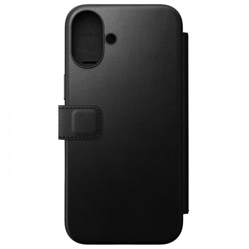 Чохол-книжка (шкіряний) Apple iPhone 16 NOMAD Modern Leather Folio with Magsafe Black