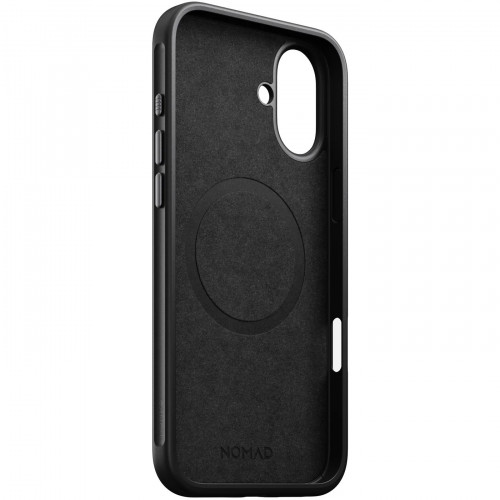 Чехол-накладка (кожаный) Apple iPhone 16 NOMAD Modern Leather Case with Magsafe Brown