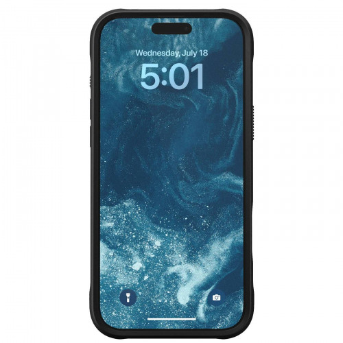 Чехол-накладка (пластиковый) Apple iPhone 16 Pro NOMAD Rugged Case with Magsafe Black