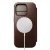 Чехол-книжка (кожаный) Apple iPhone 16 Pro Max NOMAD Horween® Modern Leather Folio with Magsafe Rustic Brown