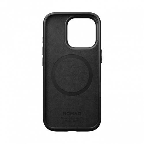 Чехол-накладка (кожаный) Apple iPhone 16 Pro Max NOMAD Horween® Modern Leather Case with Magsafe Rustic Brown
