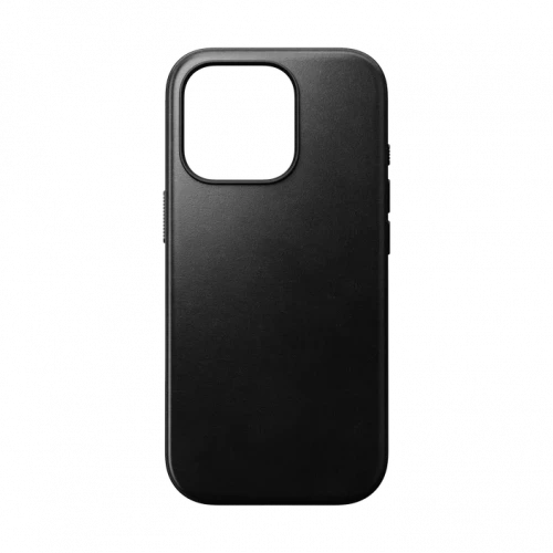 Чехол-накладка (кожаный) Apple iPhone 16 Pro NOMAD Horween® Modern Leather Case with Magsafe Black