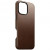 Чехол-накладка (кожаный) Apple iPhone 16 Pro NOMAD Traditional Leather Case with Magsafe Brown