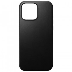 Чохол-накладка (шкіряний) Apple iPhone 16 Pro Max NOMAD Modern Leather Case with Magsafe Black