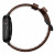 NOMAD Horween® Apple Watch 46/49mm Modern Band Black Hardware Rustic Brown