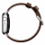 NOMAD Horween® Apple Watch 46/49mm Modern Band Silver Hardware Rustic Brown