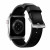 NOMAD Horween® Apple Watch 46/49mm Modern Band Silver Hardware Black