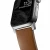 NOMAD Apple Watch 46/49mm Modern Band Silver Hardware English Tan