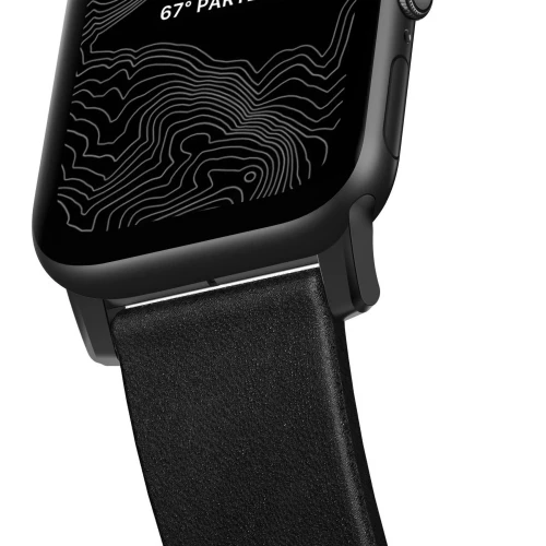 NOMAD Apple Watch 46/49mm Modern Band Black Hardware Black