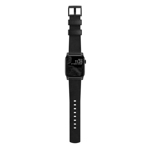 NOMAD Apple Watch 46/49mm Modern Band Black Hardware Black