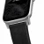 NOMAD Apple Watch 46/49mm Modern Band Silver Hardware Black