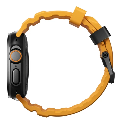 NOMAD Apple Watch 46/49mm Rocky Point Band Black Titanium Hardware Sol