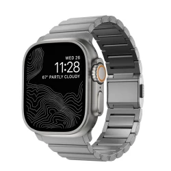 NOMAD Apple Watch 46/49mm Titanium Band Natural Hardware Natural