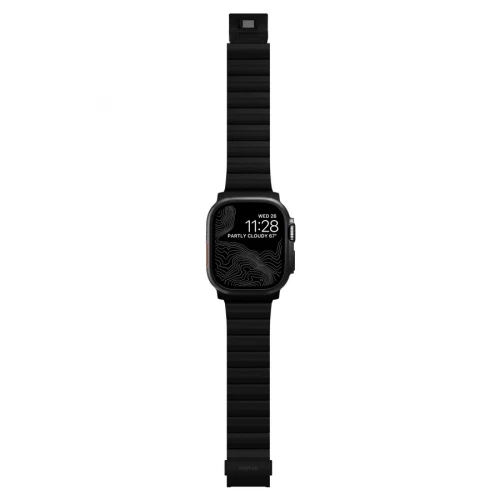 NOMAD Apple Watch 46/49mm Titanium Band Black Hardware Black