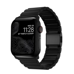 NOMAD Apple Watch 41/42mm Titanium Band Black Hardware Black