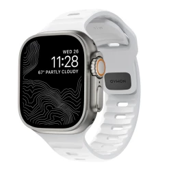 NOMAD Apple Watch 46/49mm Sport Band Waterproof White
