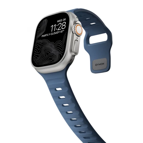 NOMAD Apple Watch 41/42mm Sport Band Waterproof Naval Blue