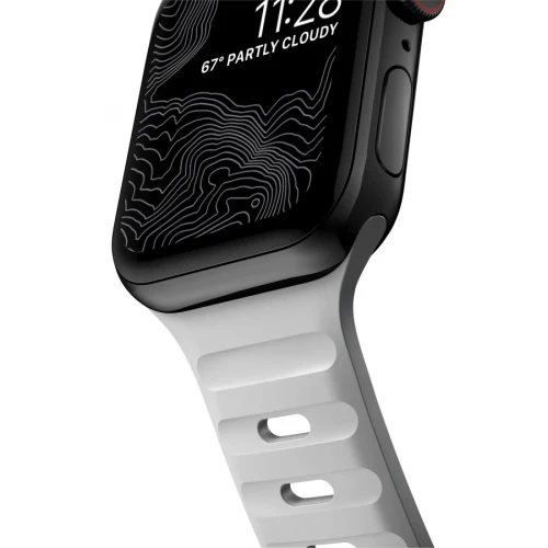 NOMAD Apple Watch 41/42mm Sport Band Waterproof Lunar Gray