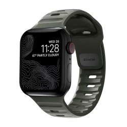 NOMAD Apple Watch 41/42mm Sport Band Waterproof Ash Green