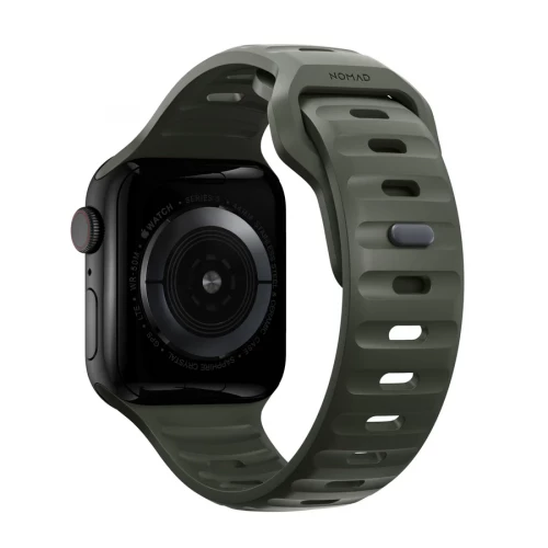 NOMAD Apple Watch 41/42mm Sport Band Waterproof Ash Green
