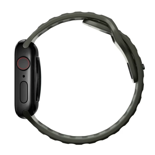 NOMAD Apple Watch 46/49mm Sport Band Waterproof Ash Green