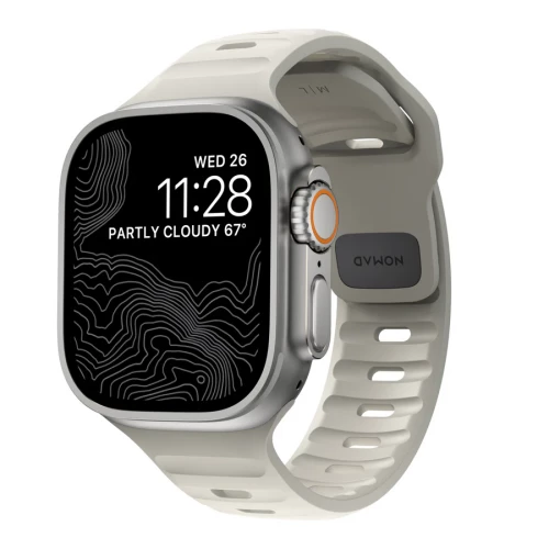 NOMAD Apple Watch 41/42mm Sport Band Waterproof Stone