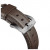 NOMAD Apple Watch 46/49mm Traditional Band Silver Hardware Rustic Brown