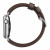 NOMAD Apple Watch 46/49mm Traditional Band Silver Hardware Rustic Brown