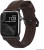 NOMAD Apple Watch 46/49mm Traditional Band Black Hardware Rustic Brown
