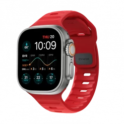 NOMAD Apple Watch 41/42mm Sport Band Waterproof Night Watch Red