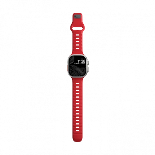 NOMAD Apple Watch 41/42mm Sport Band Waterproof Night Watch Red