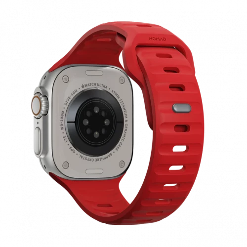 NOMAD Apple Watch 41/42mm Sport Band Waterproof Night Watch Red