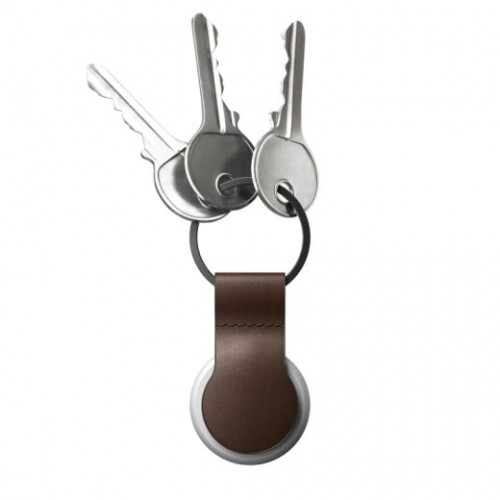 Брелок NOMAD Leather Loop for Airtag Rustic Brown