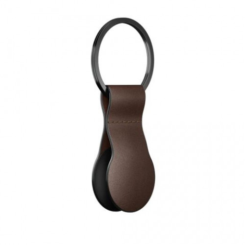 Брелок NOMAD Leather Loop for Airtag Rustic Brown