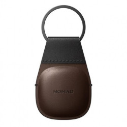 Брелок NOMAD Leather Keychain for Airtag Rustic Brown