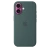 Чехол-накладка (силиконовый) для iPhone 16 Silicone Case High Copy with MagSafe & Button Lake Green