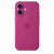 Чехол-накладка (силиконовый) для iPhone 16 Silicone Case High Copy with MagSafe & Button Fuchsia