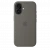 Чехол-накладка (силиконовый) для iPhone 16 Silicone Case High Copy with MagSafe & Button Stone Gray