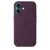 Чехол-накладка (силиконовый) для iPhone 16 Silicone Case High Copy with MagSafe & Button Plum