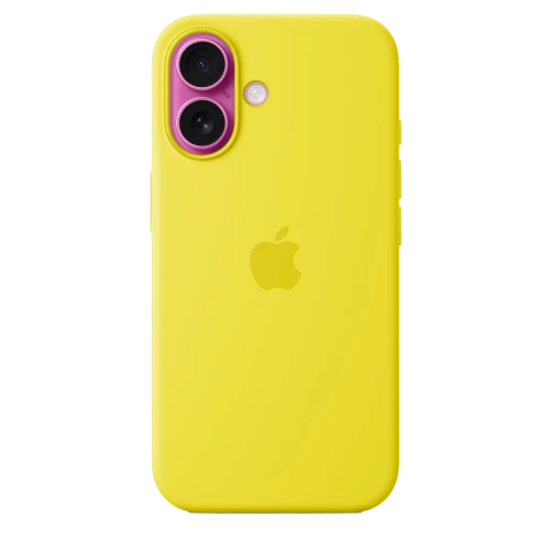 Чехол-накладка (силиконовый) для iPhone 16 Silicone Case High Copy with MagSafe & Button Star Fruit