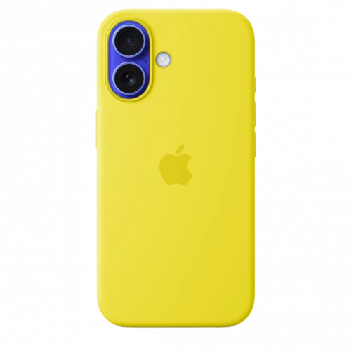 Чехол-накладка (силиконовый) для iPhone 16 Silicone Case High Copy with MagSafe & Button Star Fruit