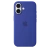 Чохол-накладка (силіконовий) для iPhone 16 Silicone Case High Copy with MagSafe & Button Ultramarine