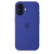 Чохол-накладка (силіконовий) для iPhone 16 Silicone Case High Copy with MagSafe & Button Ultramarine