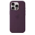 Чехол-накладка (силиконовый) для iPhone 16 Pro Silicone Case High Copy with MagSafe & Button Plum