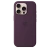Чехол-накладка (силиконовый) для iPhone 16 Pro Silicone Case High Copy with MagSafe & Button Plum