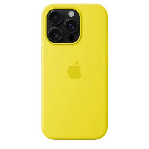 Чехол-накладка (силиконовый) для iPhone 16 Pro Silicone Case High Copy with MagSafe & Button Star Fruit