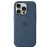 Чехол-накладка (силиконовый) для iPhone 16 Pro Silicone Case High Copy with MagSafe & Button Denim